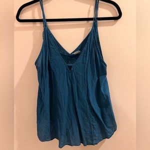 Free People tank with lace detail